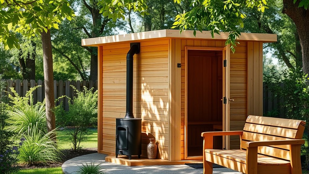 sauna size power durability