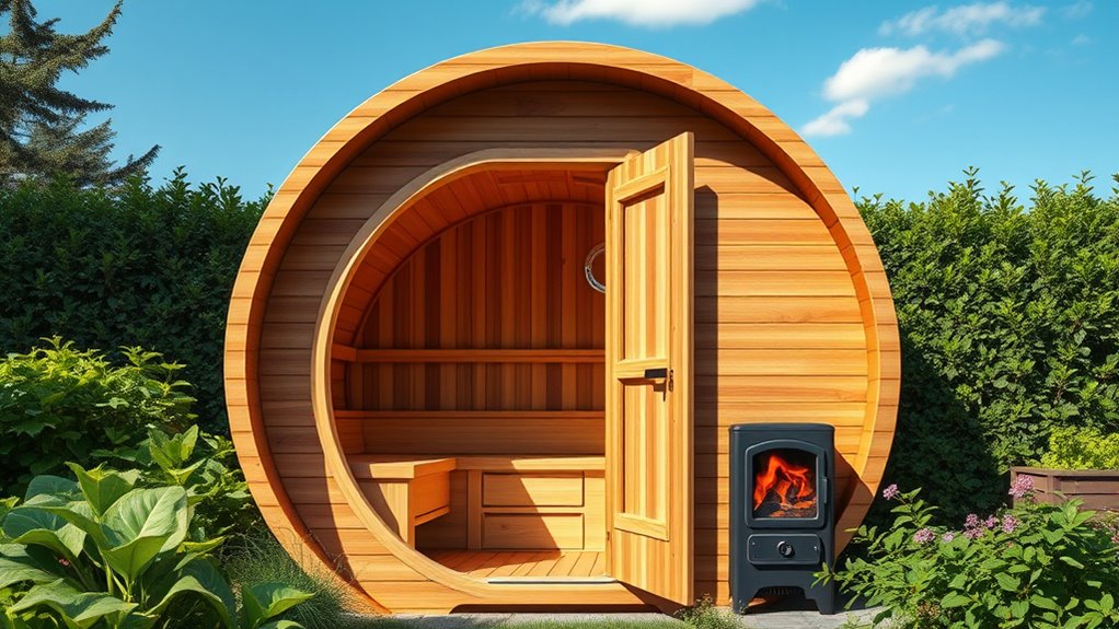 sauna size quality durability