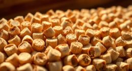 sawdust processed into pellets