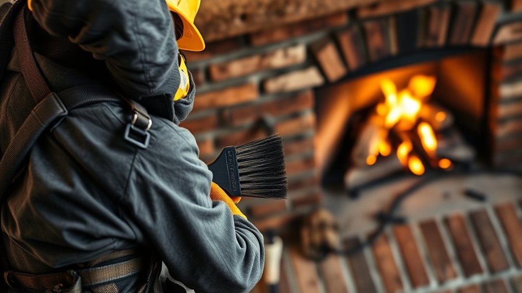 schedule regular chimney inspections