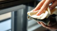 scratch free stove glass cleaning