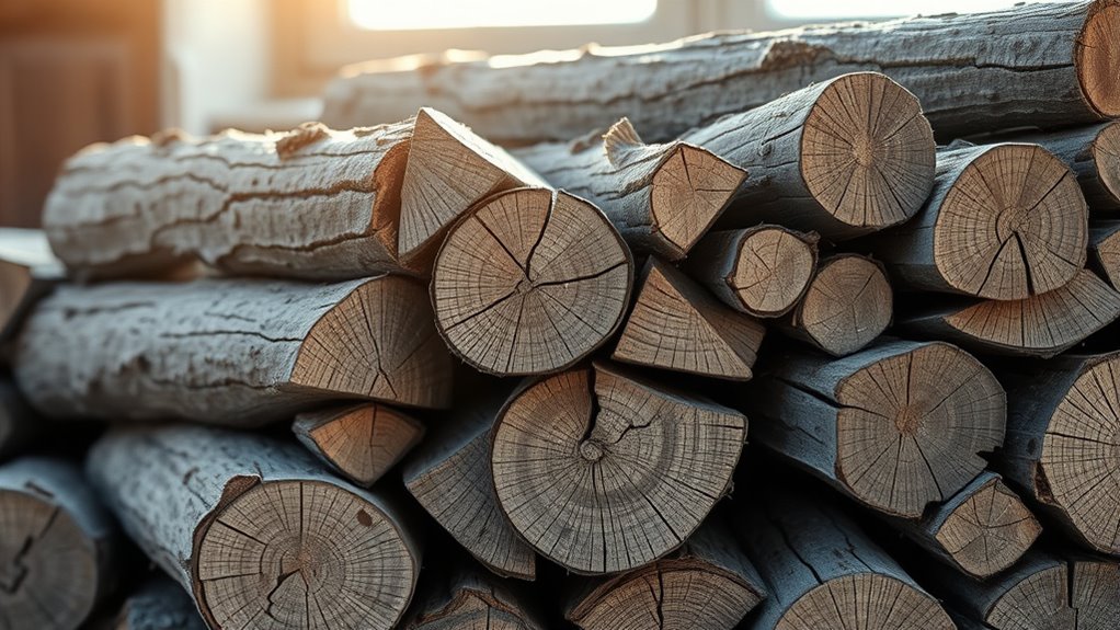season wood for burning