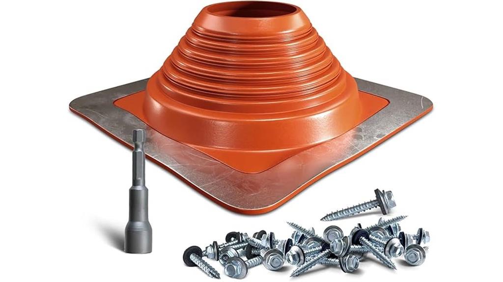 silicone metal roof boot