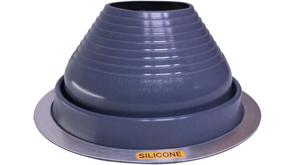 silicone roof pipe boot