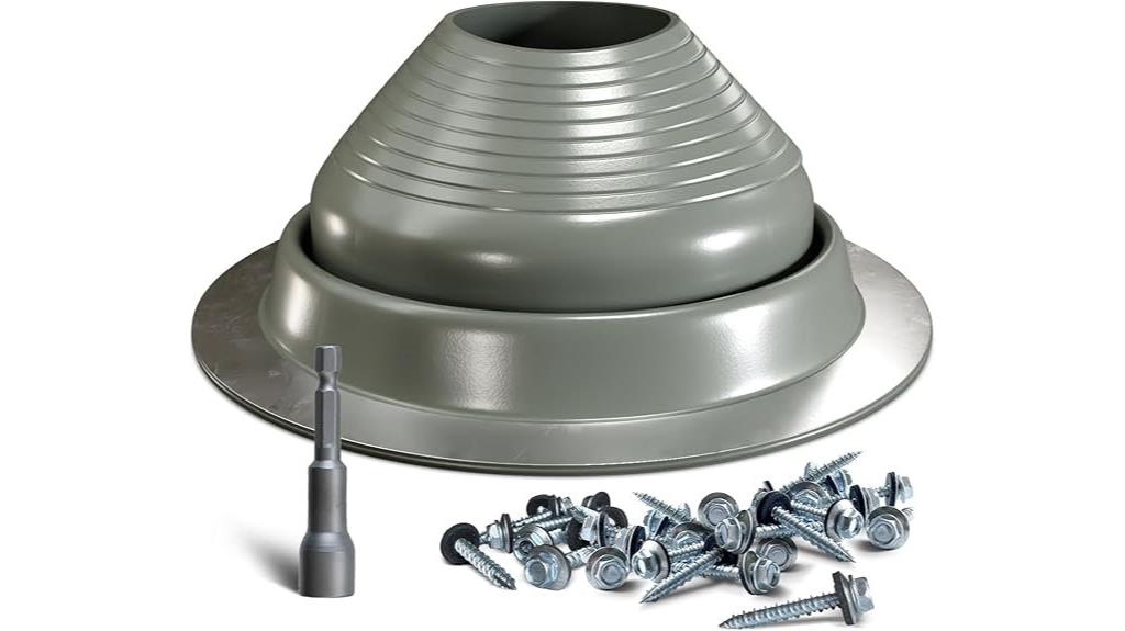 silicone roof pipe flashing