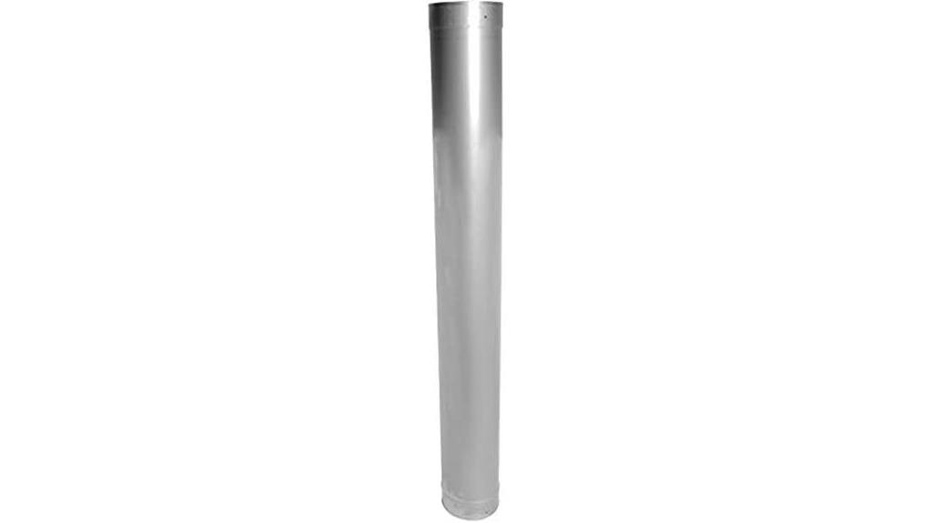 six foot stainless chimney liner