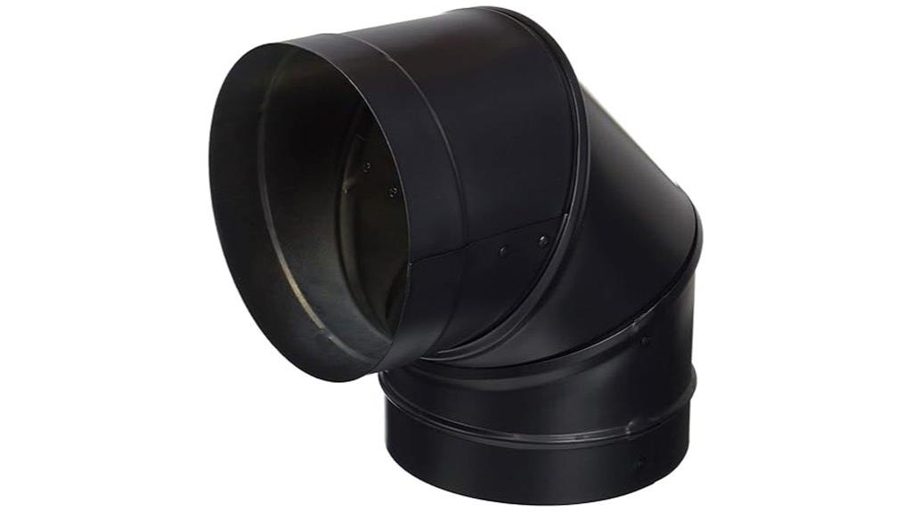 six inch stainless steel elbow