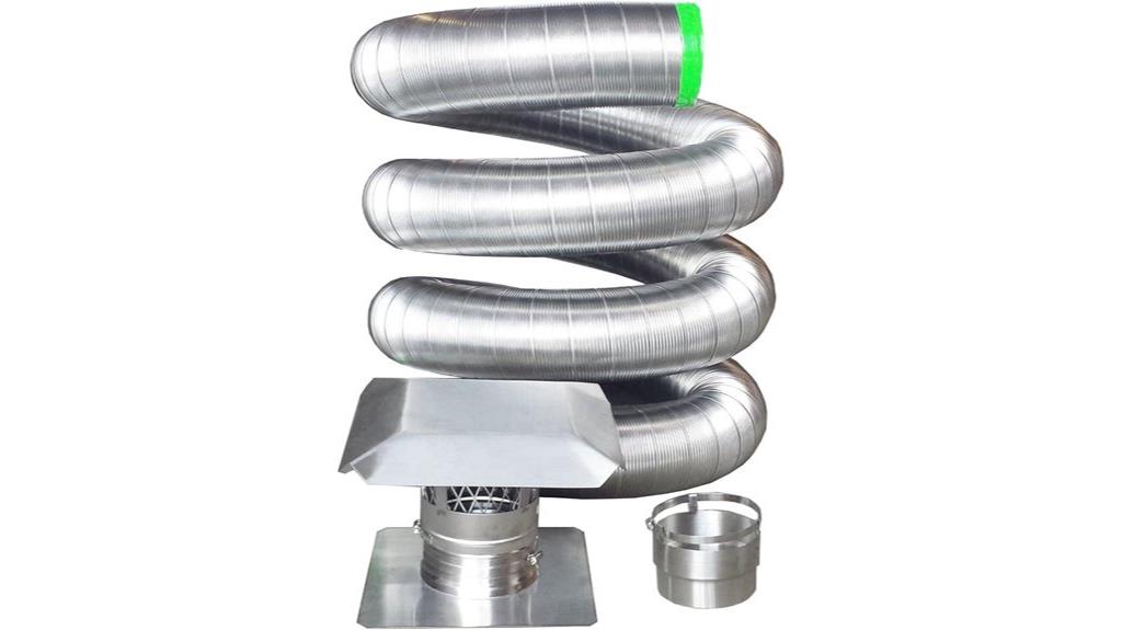 six inch stainless steel liner