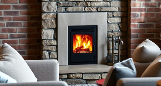 small fireplace heating solutions