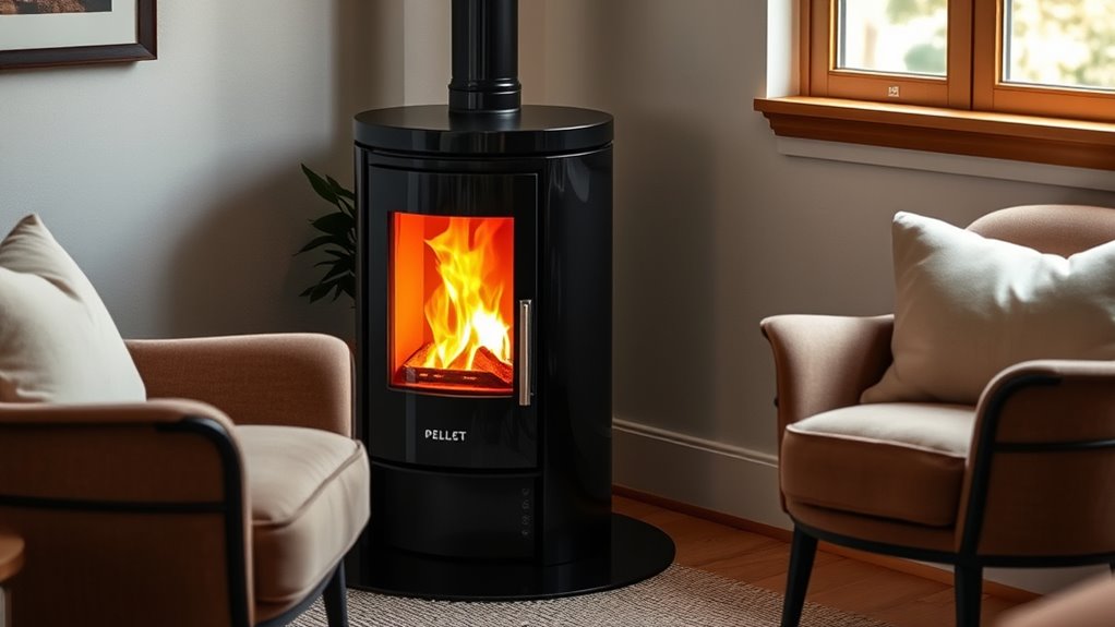small space pellet stove options