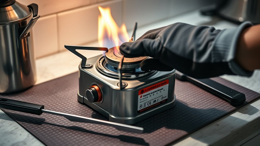 small stove safety tips