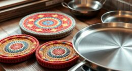 small stove trivet plates
