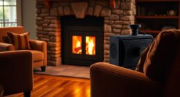 small wood insert heaters