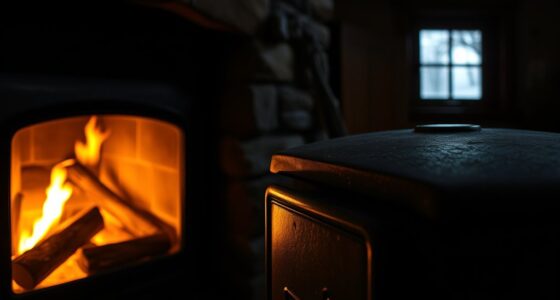 small wood stove ventilation