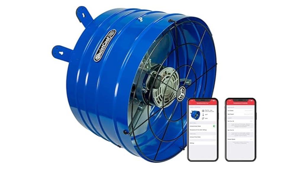 smart attic fan model