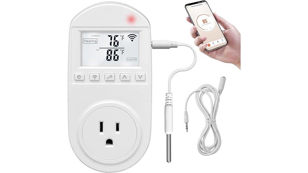 smart wifi temperature outlet