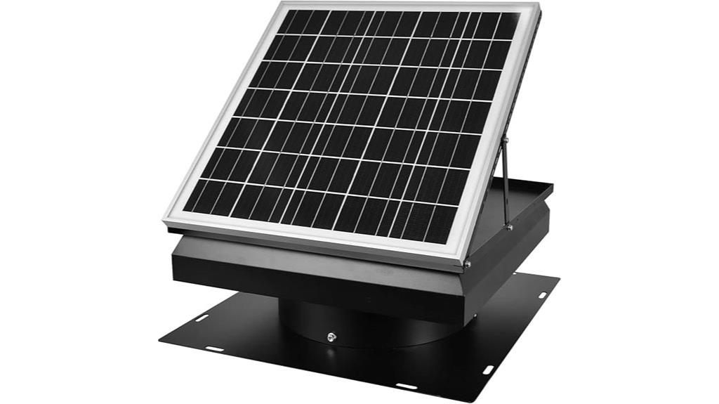 solar attic fan specifications