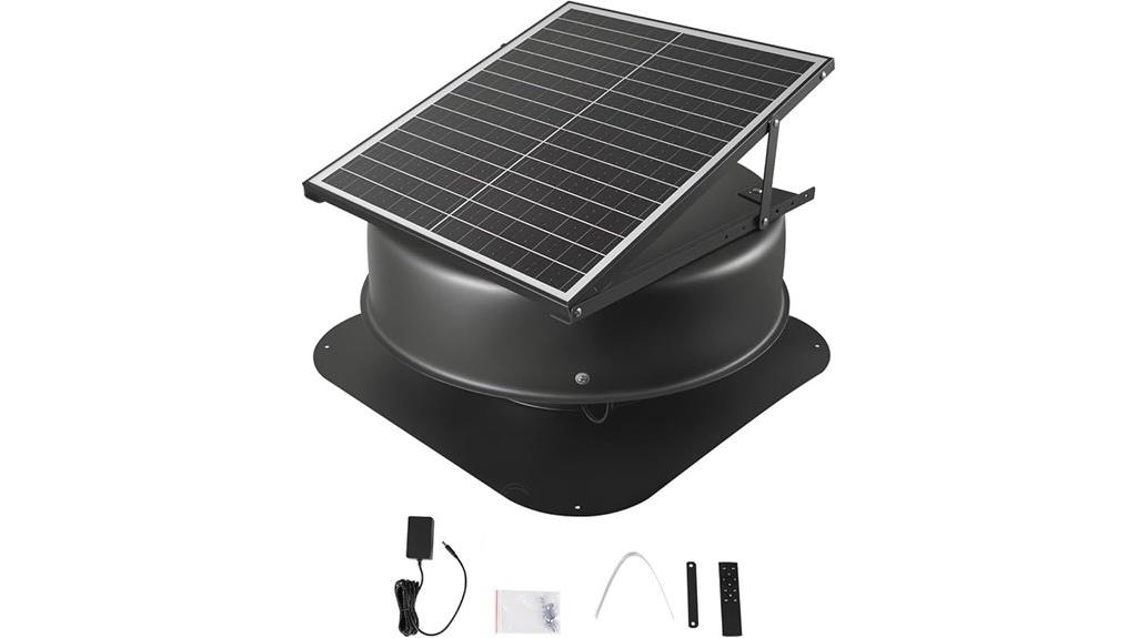 solar attic fan specifications