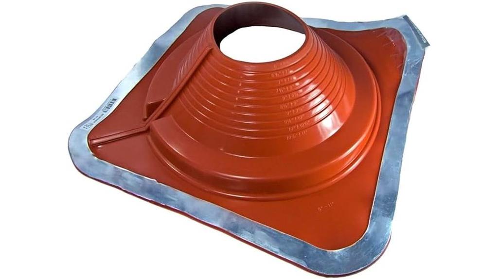 square base pipe flashing