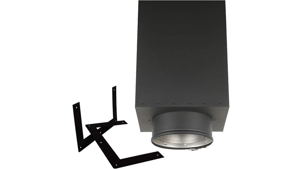 square ceiling support box