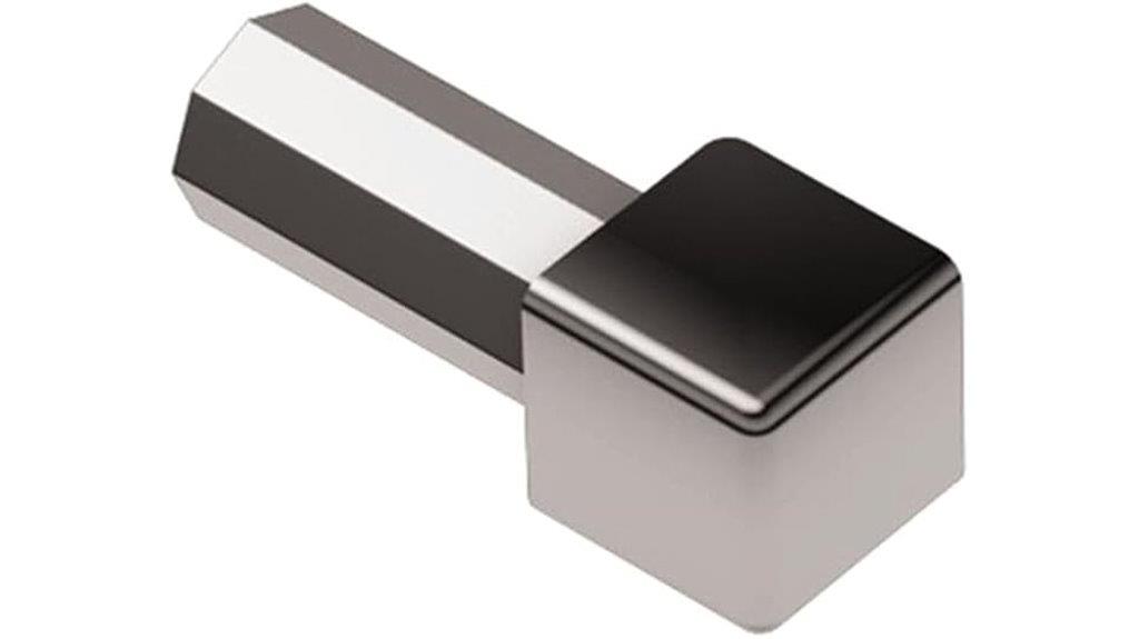 squared reveal corner
