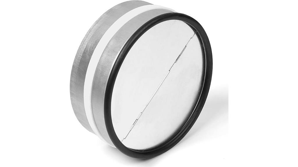 stainless steel backdraft damper