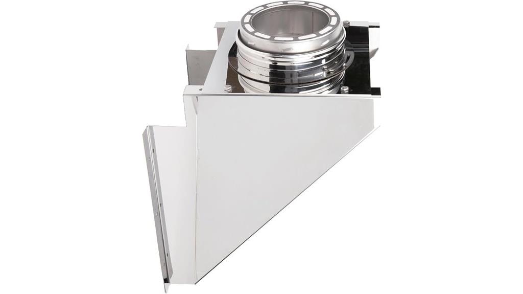 stainless steel chimney support