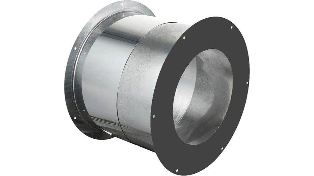 stainless steel chimney wall thimble