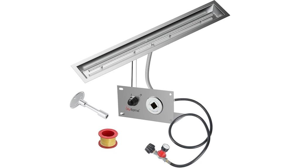 stainless steel fire pit