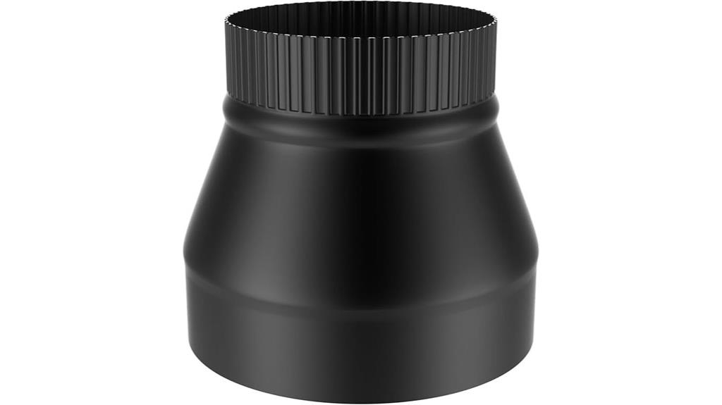 stainless steel flue adapter