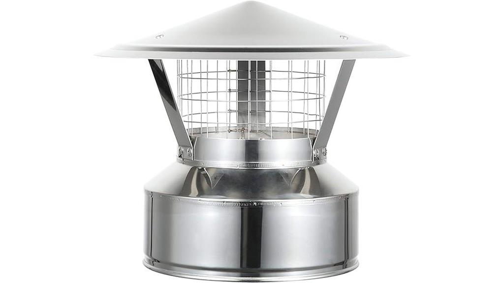 stainless steel rain cap