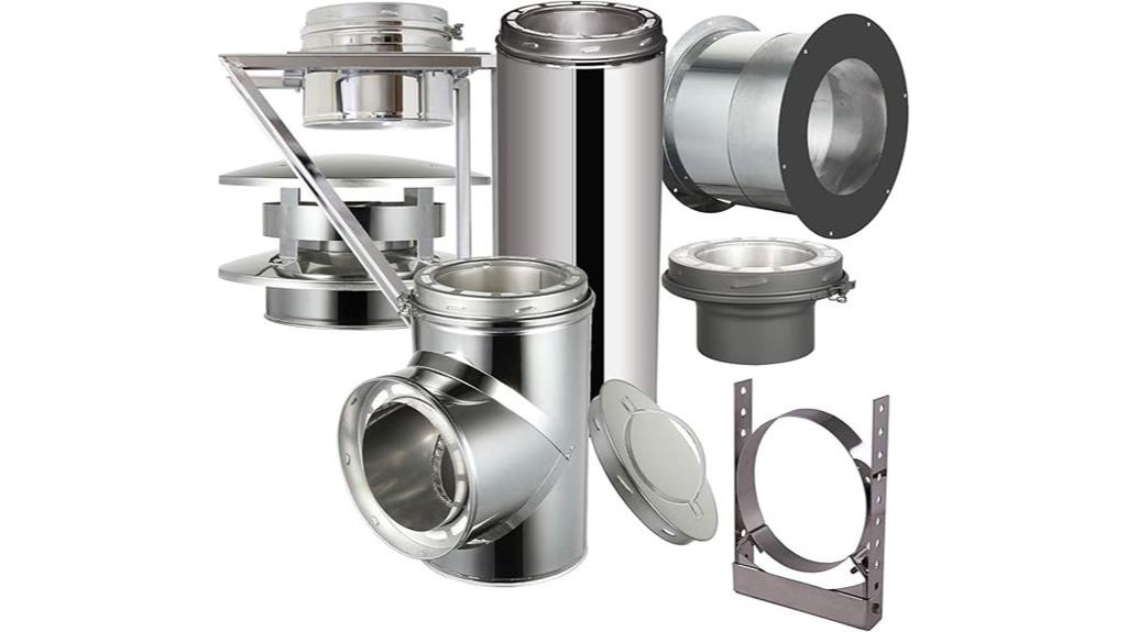 stainless steel wall kit