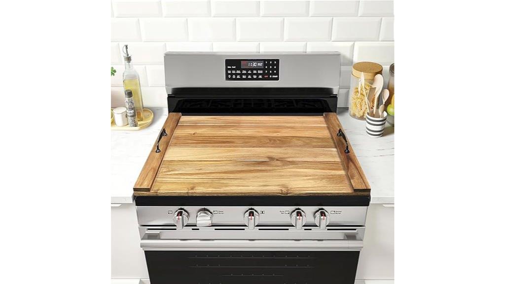 stove cover with handles