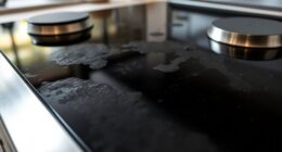 stove glass blackening causes