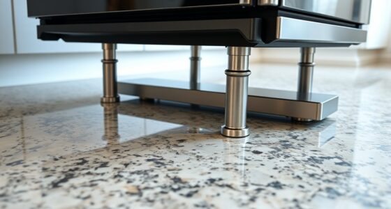 stove stability and support