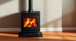 stylish compact wood stoves