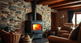 targeted wood stove heating