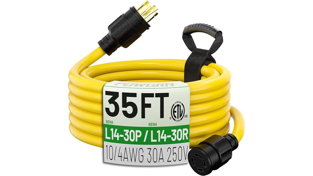 thirty foot generator cord