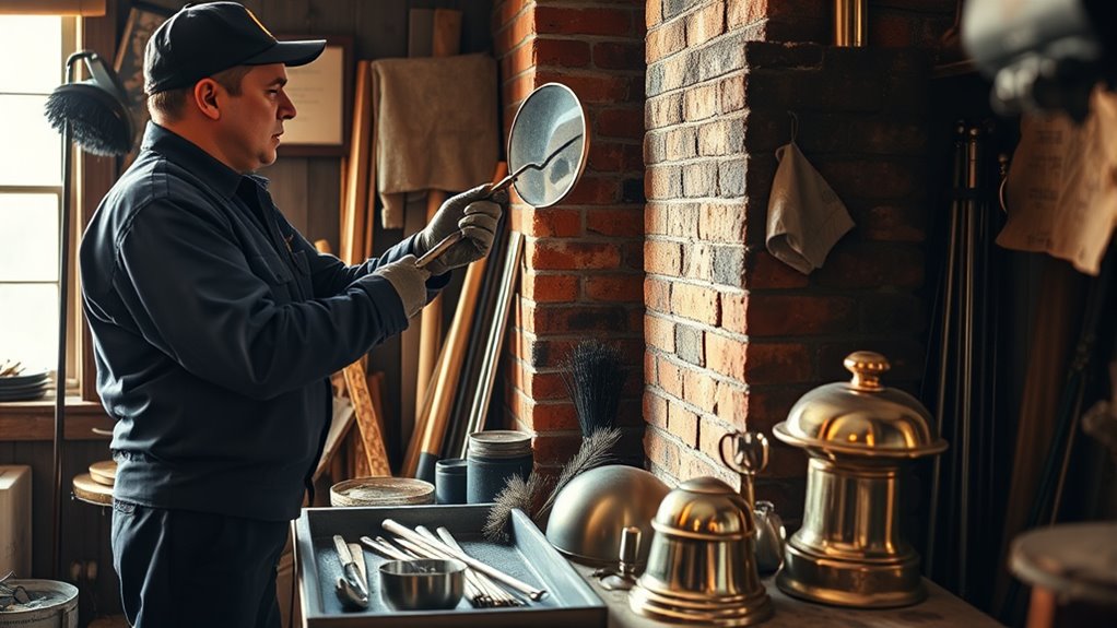thorough chimney cleaning safety