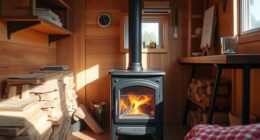 tiny home wood stove adoption