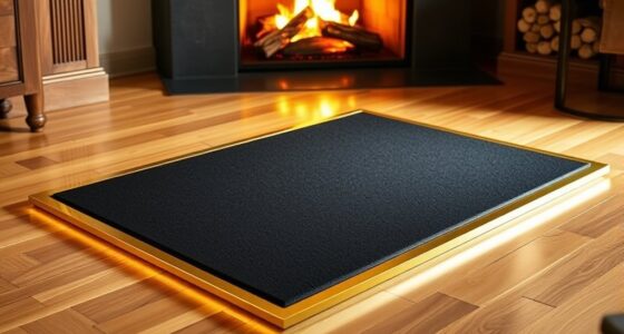 top 14 rectangular hearth pads