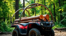 top atv log skid arches