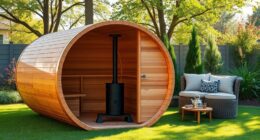 top barrel sauna kits