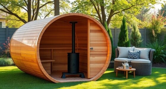 top barrel sauna kits