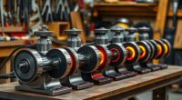 top bench mount chain grinders