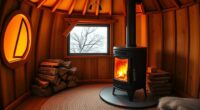 top compact yurt heating options