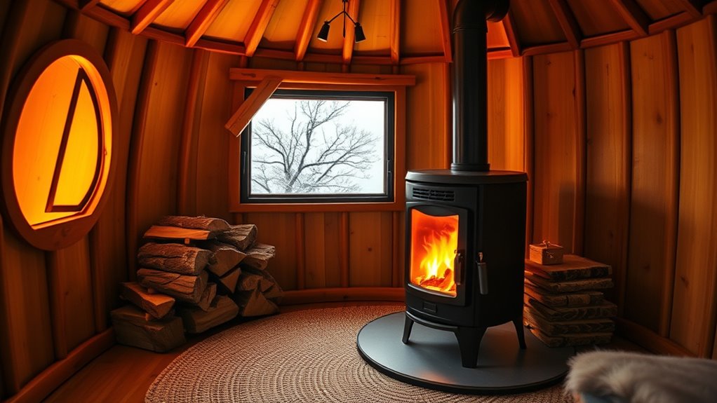 top compact yurt heating options