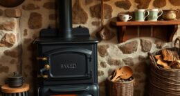 top cottage stove with oven