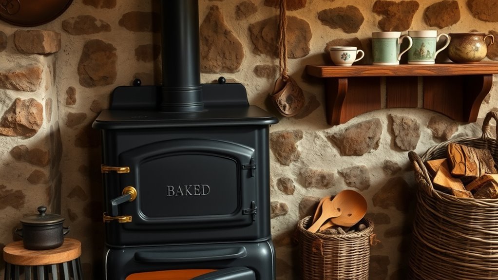 top cottage stove with oven