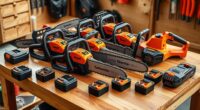 top dual battery chainsaw bundles